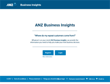 Tablet Screenshot of anzbusinessinsights.com